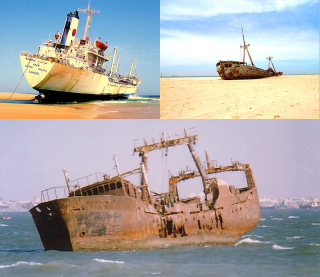 Illustration for article titled Ghostly Ship Graveyards from Around the World